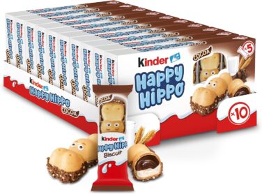 Kinder Happy Hippo Cocoa 10x5pack